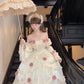 Tana Manor Retro Lolita Three-Dimensional Rose Long Skirt Heavy-Duty Dress Princess Skirt R1694