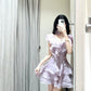 Pure skirt beautiful small skirt short skirt ruffle dress summer R0816