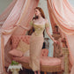 French gentle tube top fish bone dress dress fairy dress homecoming dress R5118