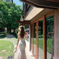 Summer fishtail design floral long skirt with suspenders for holiday R3868