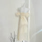 White one-shoulder dress 2025 new style figure-hugging dress R2031