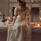French retro palace heavy collection lace fishbone dress dress homecoming dress R5120