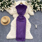 High-cold dress, temperament, pleated waist, slimming, medium-length, hip-wrapped long skirt R2279