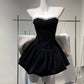 Birthday dress high-end party dress high-end niche tutu skirt bow tube top dress R1764