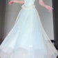 Qianjin Outfit Blue Camisole Vest Mesh Skirt Two-piece Set R0511