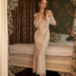 Design heavy retro French lace pearl palace fishbone dress homecoming dress R5125