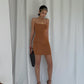 Double-layer suspender skirt dress supermodel aura S curve hip skirt sexy summer R3042