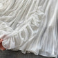 Holiday dress temperament V-neck contrast color stitching pleated big swing beach dress R2294