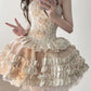 French first love lolita lolita princess dress heavy work fluffy fairy dress R1645