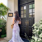 A Line Purple Long Stunning Evening Gown Party Prom Dress       S7312