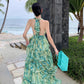A Line Green Long Stunning Evening Gown Party Prom Dress       S7300