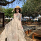 A Line White Long Stunning Evening Gown Party Prom Dress       S7293