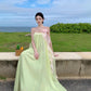 Tube Top Yellow Long Stunning Evening Gown Party Prom Dress       S7276