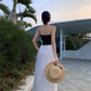 A Line Black Long Stunning Evening Gown Party Prom Dress S7310