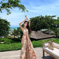 A Line Pink Long Stunning Evening Gown Party Prom Dress       S7308