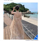A Line Pink Long Stunning Evening Gown Party Prom Dress       S7285