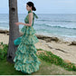 A Line Green Long Stunning Evening Gown Party Prom Dress       S7300