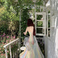 A Line Rainbow Colors Long Stunning Evening Gown Party Prom Dress       S7297