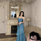 Fishtail Long Stunning Evening Gown Party Prom Dress       S7289