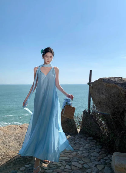 A Line Long Stunning Evening Gown Party Prom Dress       S7303
