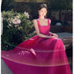 A Line Pink Long Stunning Evening Gown Party Prom Dress       S7306