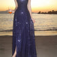 A Line Royal Blue Long Stunning Evening Gown Party Prom Dress       S7268