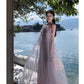 A Line Purple Long Stunning Evening Gown Party Prom Dress       S7299