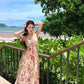 A Line Pink Long Stunning Evening Gown Party Prom Dress       S7308
