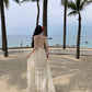 A Line White Long Stunning Evening Gown Party Prom Dress       S7272