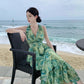 A Line Green Long Stunning Evening Gown Party Prom Dress       S7300
