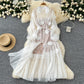 Holiday dress 2025 three-dimensional flower strap mesh skirt + suspender skirt R2261