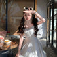 First Love Sweet White Suspender Dress Women's Summer Little White Dress R3827