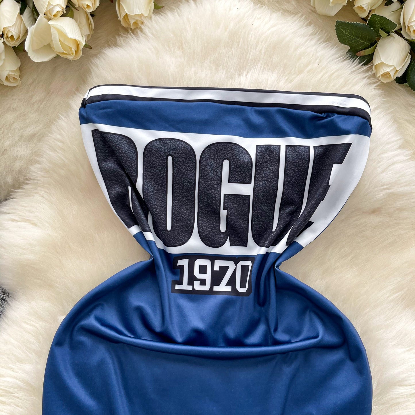 European and American style pure desire sexy letter print slim fit hip skirt hot girl short skirt R2207