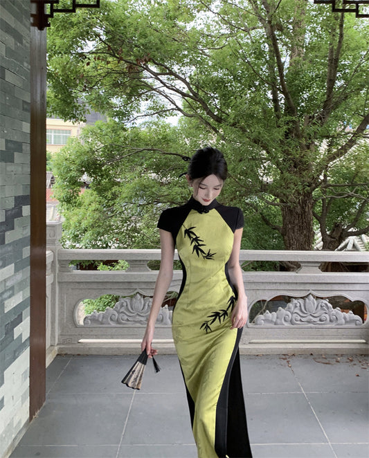 Small fresh cheongsam 2025 new style young temperament new Chinese style dress R1817