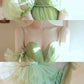 Green Short Prom Dress, Green Puffy Tulle Homecoming Dresses       S3219