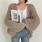 Vintage Lantern Sleeve Women Sweater Casual Tops Coat Chic Sweater  S2504