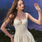 French retro design shell stretch suspender dress R5067