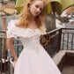French design fishbone dress pure white hollow one shoulder long dress for women R5074