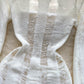 Sexy hollow thin long-sleeved knitted short skirt slimming and thin pure hot girl backless dress R2254
