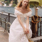 French design fishbone dress pure white hollow one shoulder long dress for women R5074