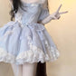 Tea break French pure desire ballet suit super fairy princess skirt forest style tutu skirt R1637
