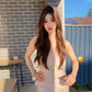 Sexy floral suspender dress mesh beautiful waist slim hip fishtail skirt R0513