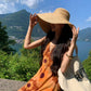 Island travel outfit holiday print dress bohemian beach dress R1562