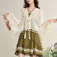 Han element green suspender dress 2025 temperament wear short skirt R1949