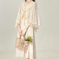 Daily Chinese style Han element dress with shawl outfit suit for women R1958