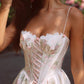 French retro palace style satin suspender long dress with large skirt R5066