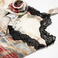 Beach wear suspender dress 2025 new slim design irregular lace top R0011