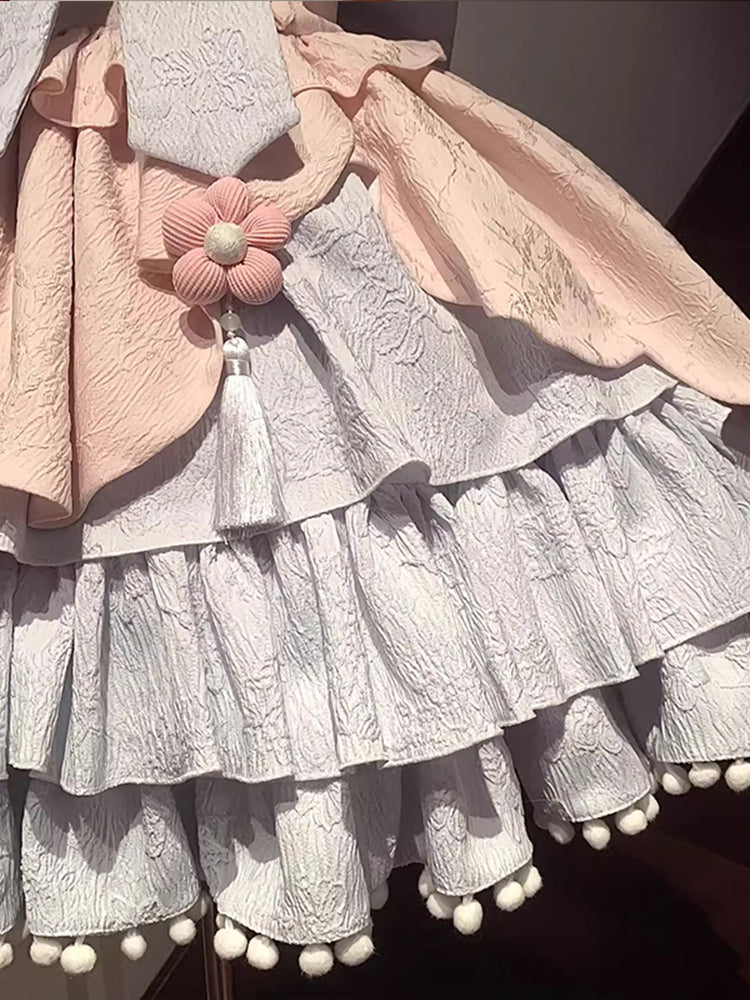 Christmas outfit Chinese style Lolita cute girl op dress Lolita national style princess dress R1690