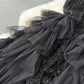 Qianjinfeng high-end sling jumpsuit pants sequined mesh design super fairy long skirt R2200