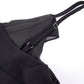 Tipsy sweet wine ruffled suspender skirt 2025 new slim black long dress Hepburn style R0092